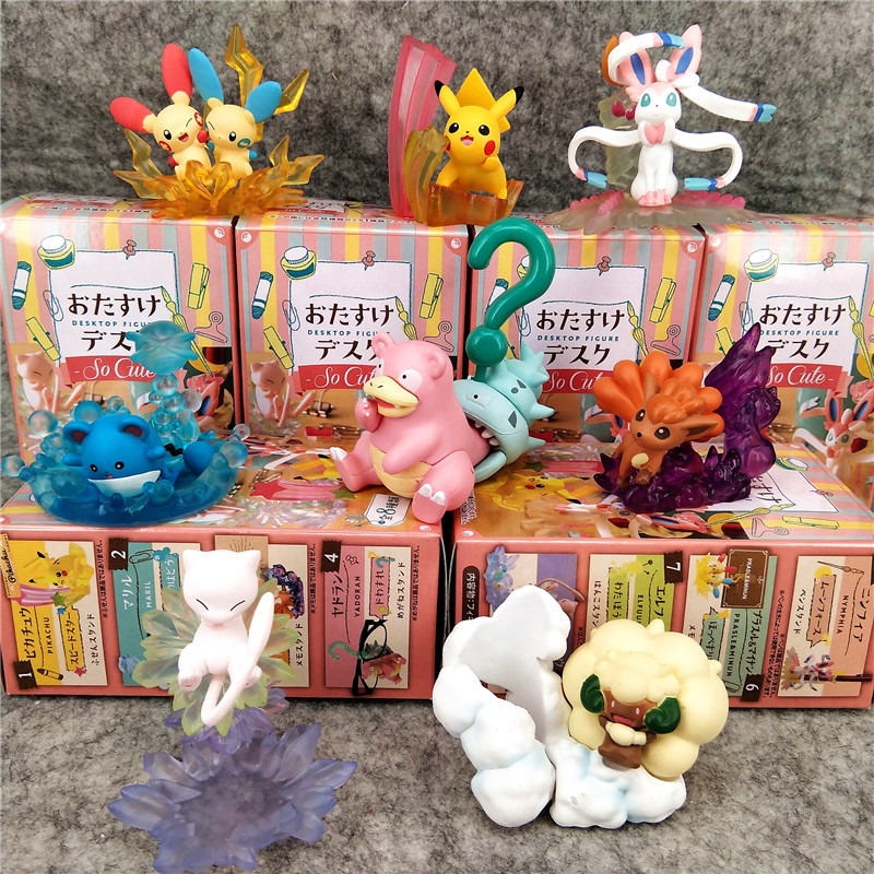 Model Figure Base - Pokemon Blind Box Toys Crystal Base