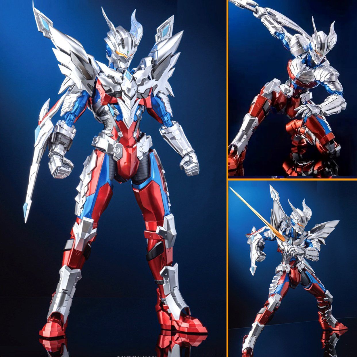 Model Kit Zero Megaman - Ultraman Zero Ultimate Mech Figure Multi