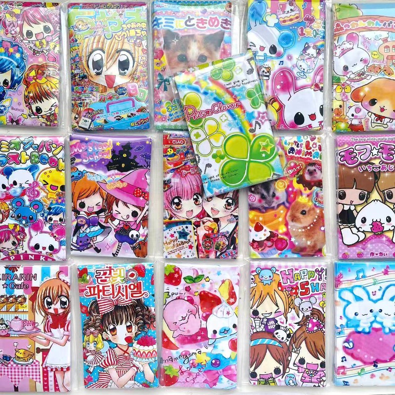 Model Kit Accessories - 20pcs/Pack Heisei Retro Anime Girl Sticker