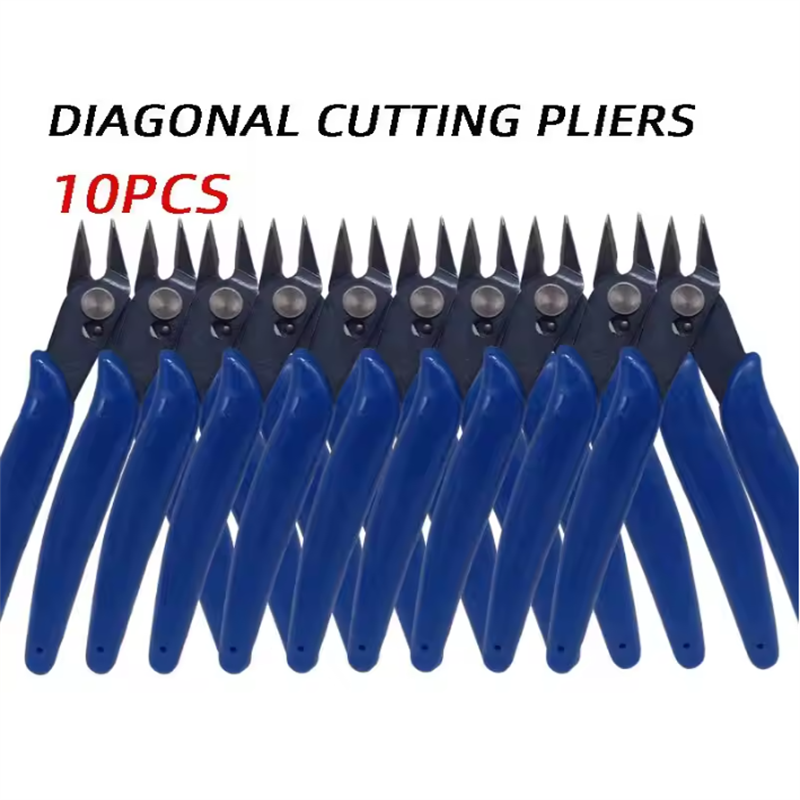 Model Kit Nippers - 10PCS 170 Model Scissors Blue Diagonal
