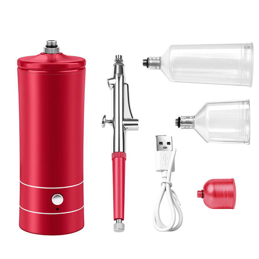 Airbrush Compressor Kit - Airbrush Kit with Compressor, Handheld Air