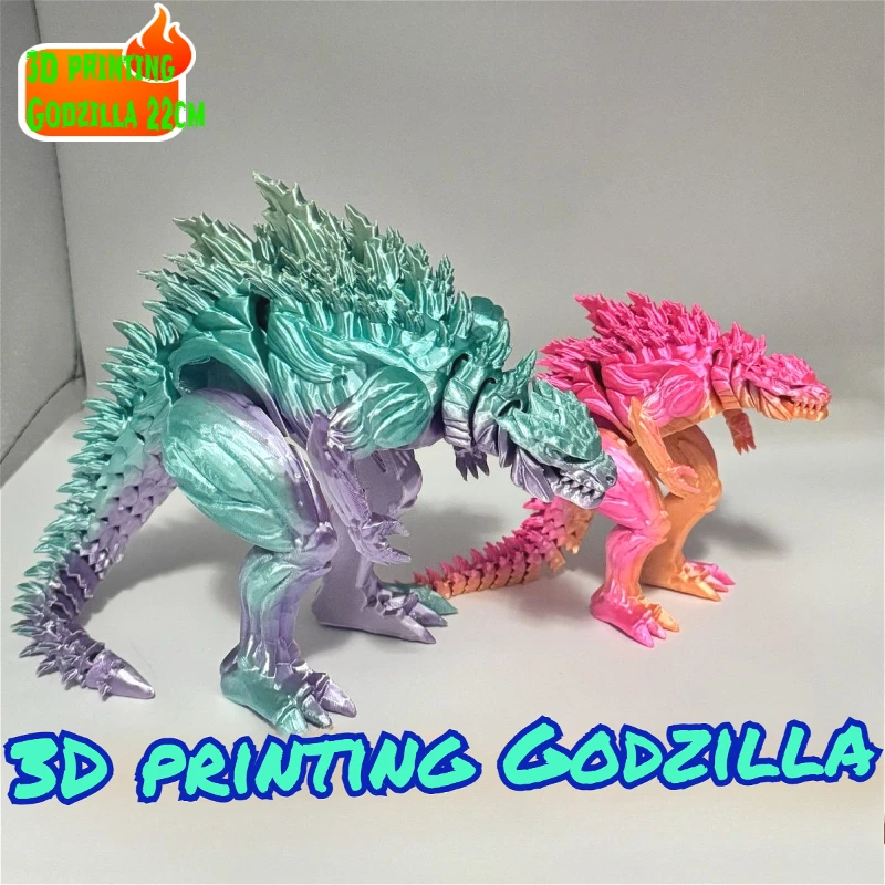 Model Kit Exodia - 3D Printed Muscle Large size Godzilla
