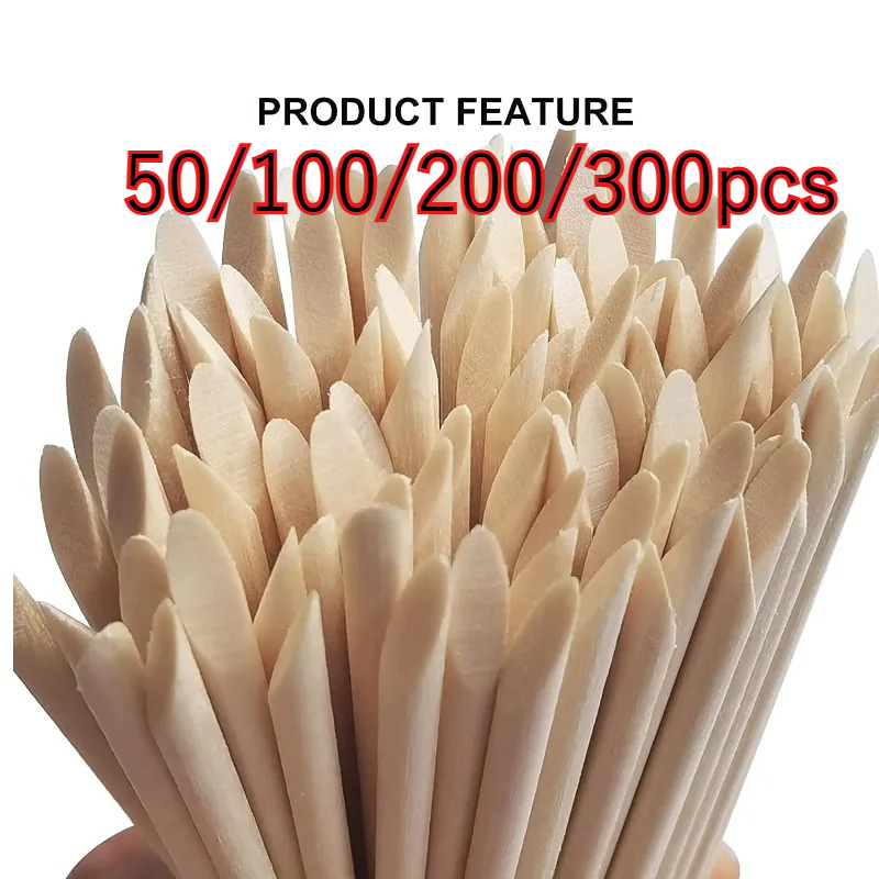 Sanding Stick Set - 50-300pc/Set for Nail Different Sizes Orange