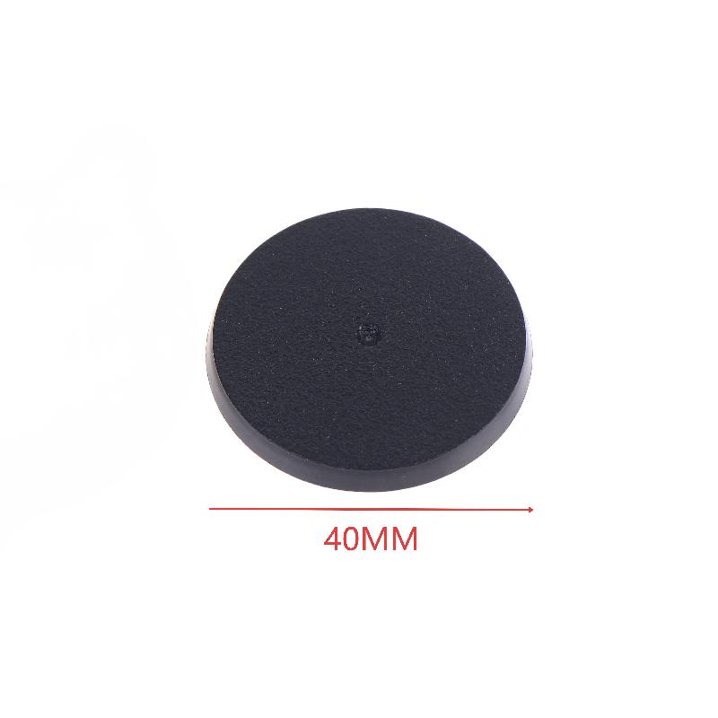 Model Figure Base - 20Pcs 40mm Round Wargame Miniature Base