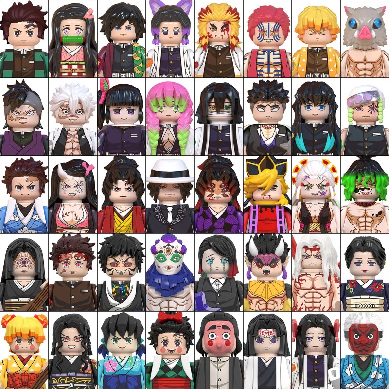 Demon Slayer Building Block Mi - огляд і ціна Model Kit Demon Slayer