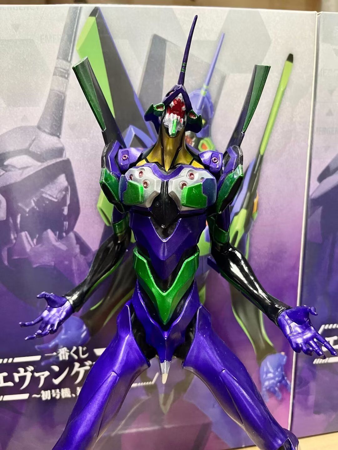 Anime EVA Figure EVANGELION-01 - огляд і ціна Model Kit Eva 00