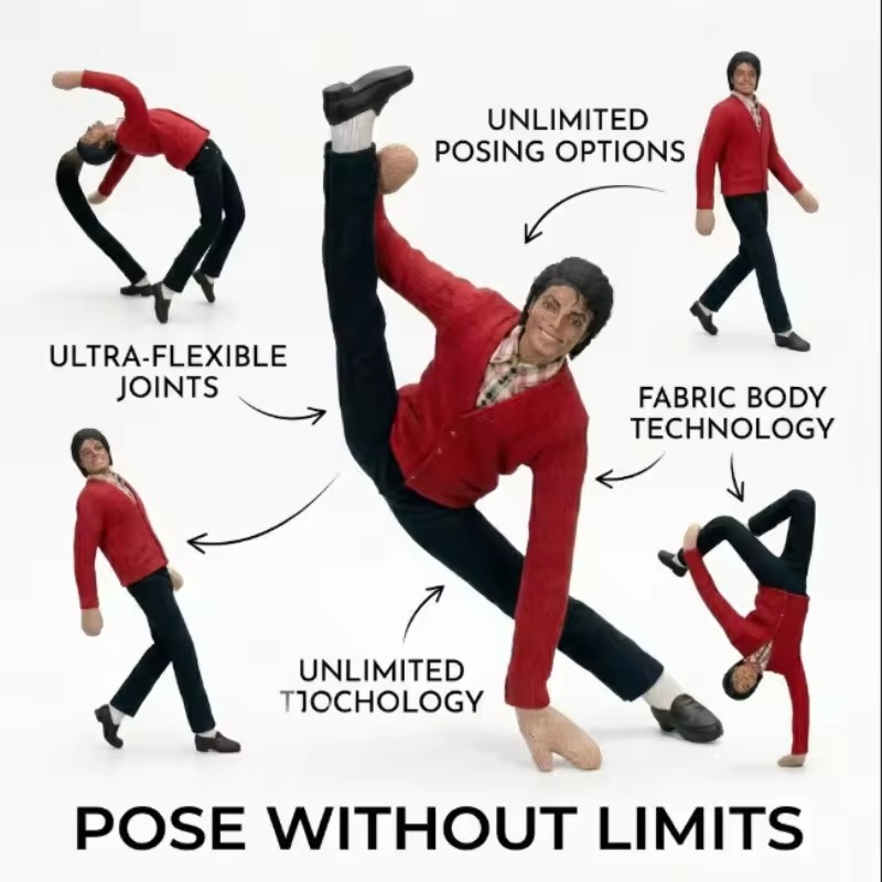 New Michael Jackson Cosplay Pr - огляд і ціна Model Kit Joints