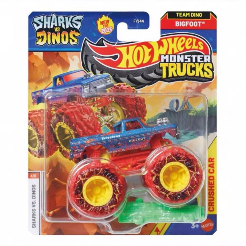 Hot Wheels Wild Monster Trucks - огляд і ціна Hot Wheels Car Monster Trucks