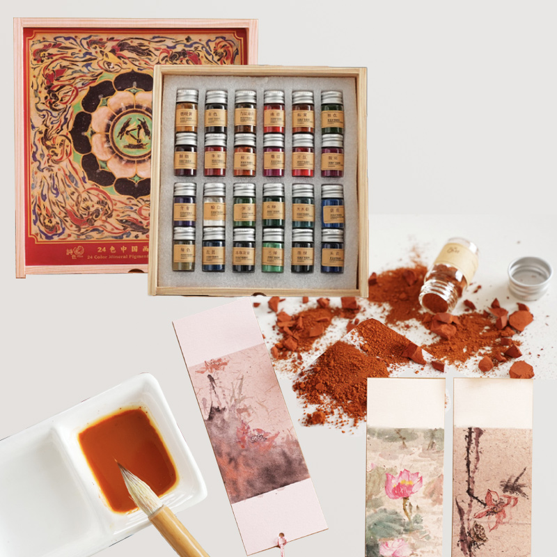 24color Chinese Painting Miner - огляд і ціна Model Kit Acrylic Paint
