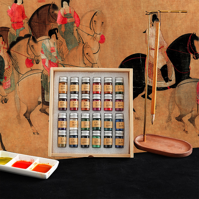 24color Chinese Painting Miner - огляд і ціна Model Kit Acrylic Paint
