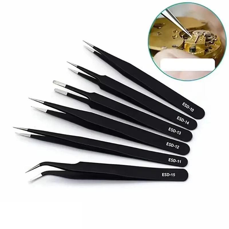 Precision Tweezers Set ESD Ant - огляд і ціна Model Kit Nippers
