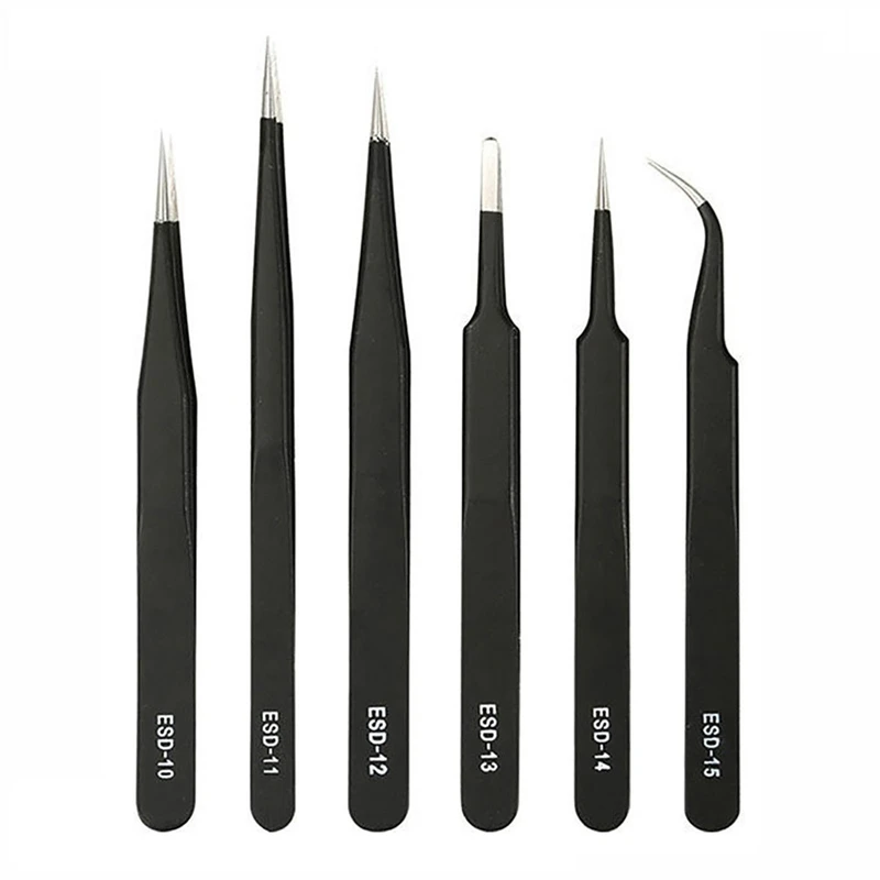 Precision Tweezers Set ESD Ant - огляд і ціна Model Kit Nippers