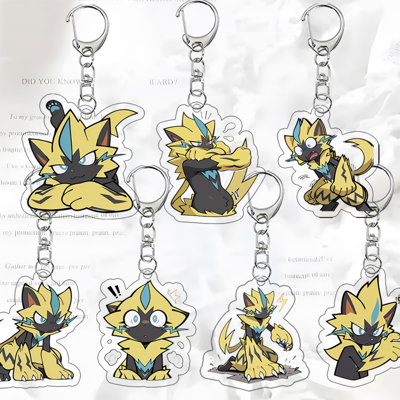 Zeraora  Acrylic Keychain Q Ve - огляд і ціна Model Kit Accessories