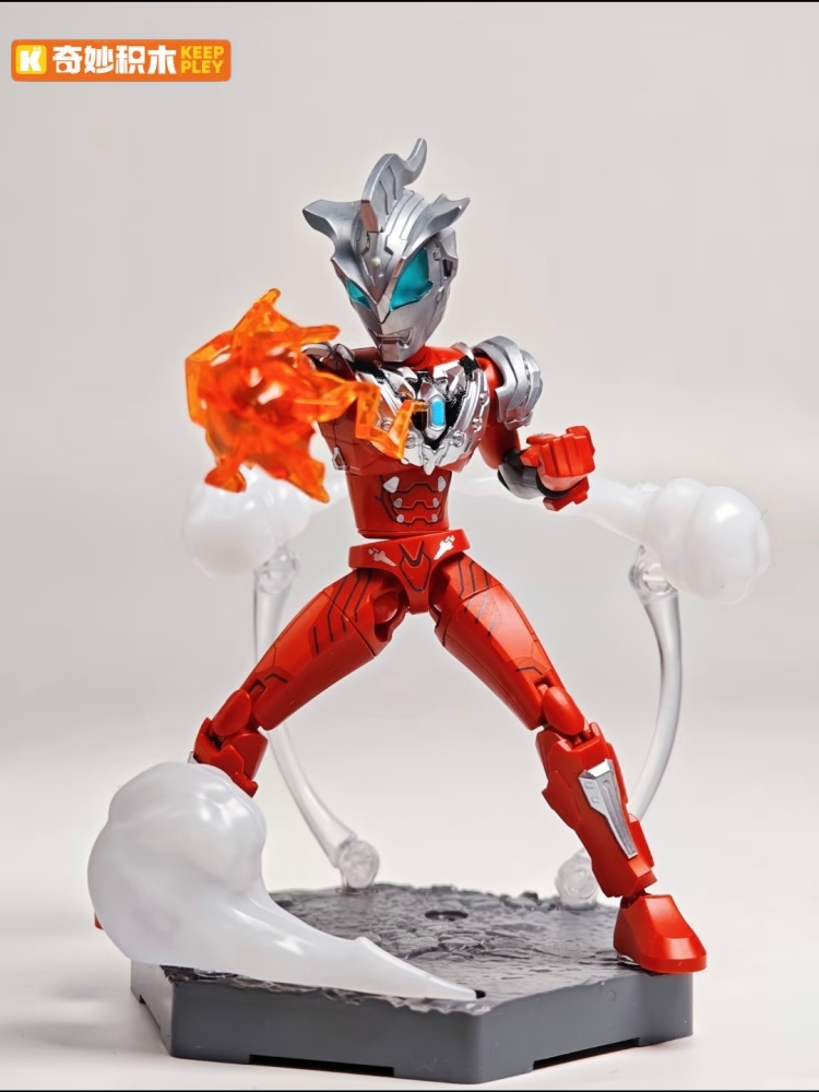 Original  Keeppley Ultraman Ze - огляд і ціна Model Kit Zero Megaman