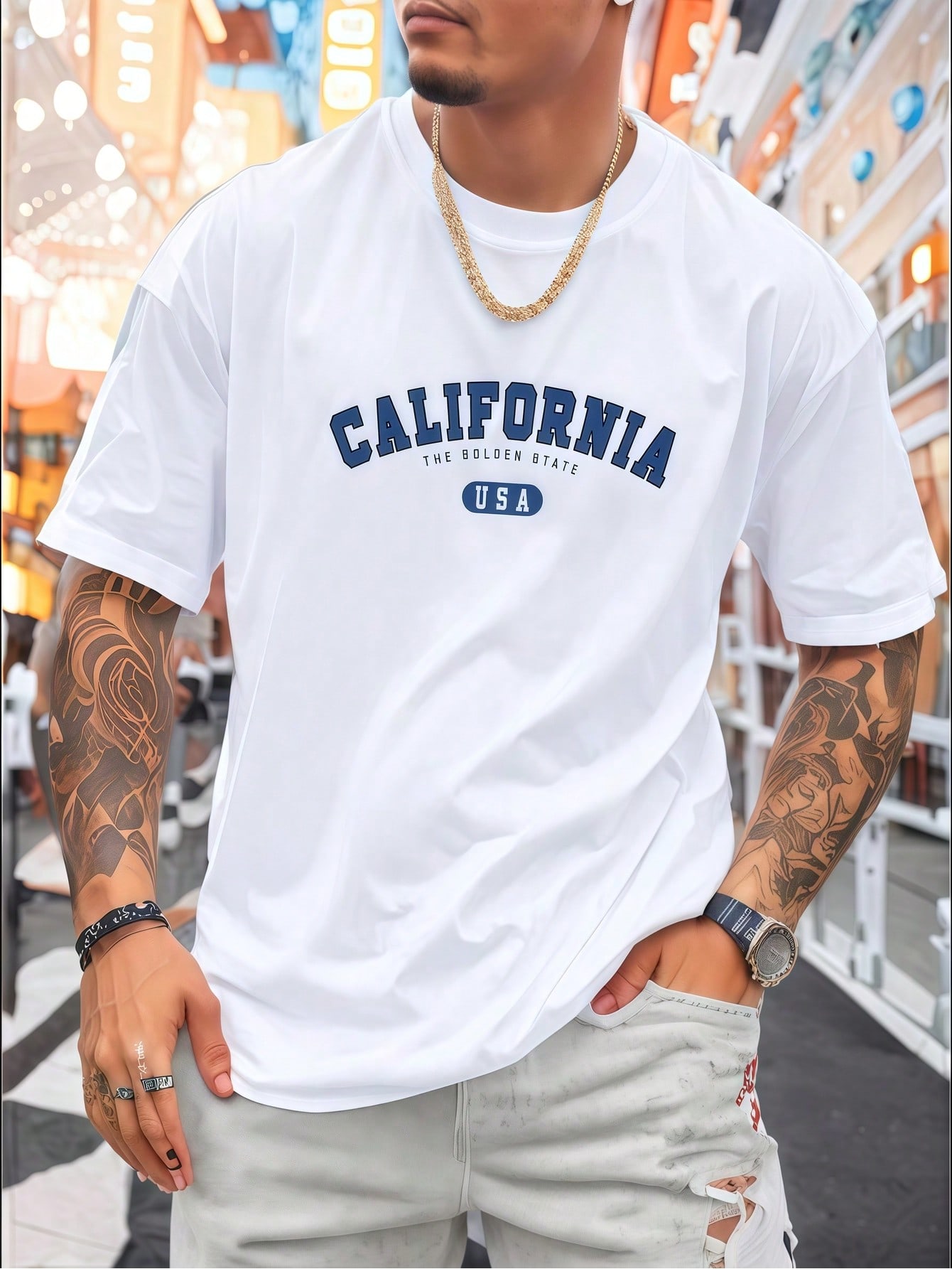 1pc Mens Clothes California Le - огляд і ціна Wash Effect Set