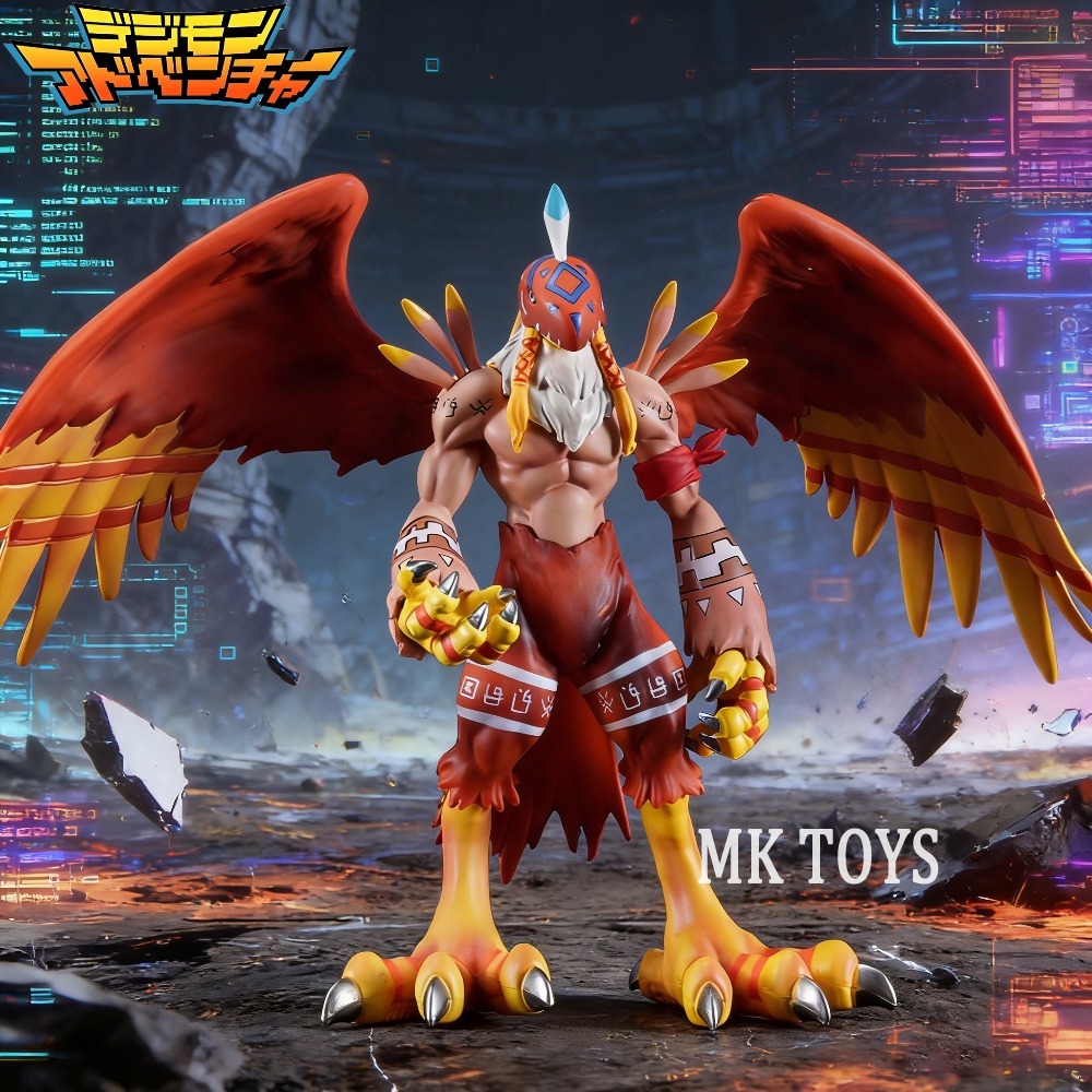 18cm Anime Digimon Adventure F - огляд і ціна Model Kit Wargreymon