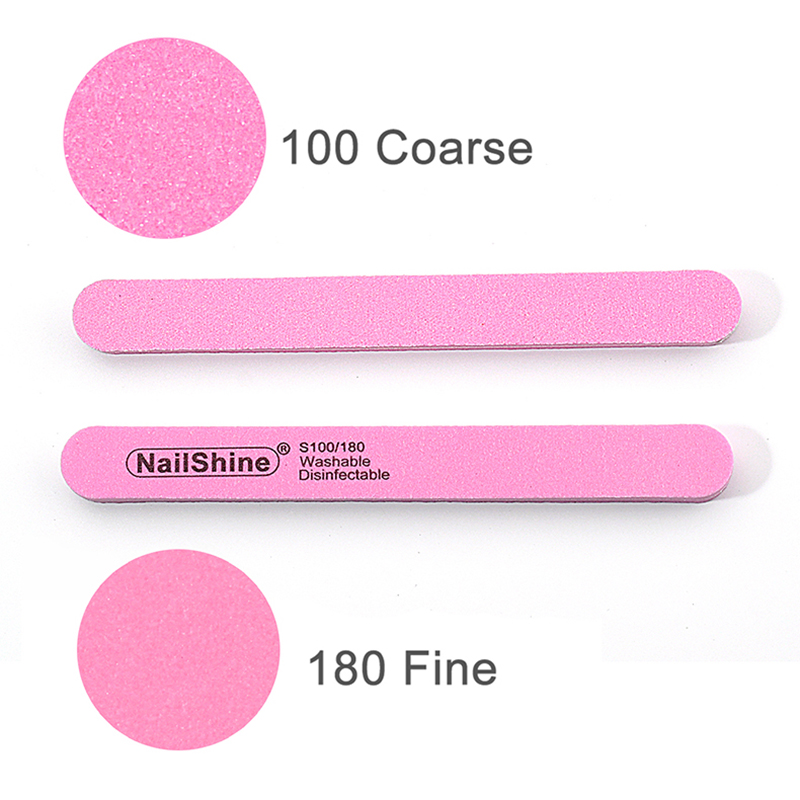 100 Pcs Pink Nail Files Gel Cu - огляд і ціна Sanding Stick Set
