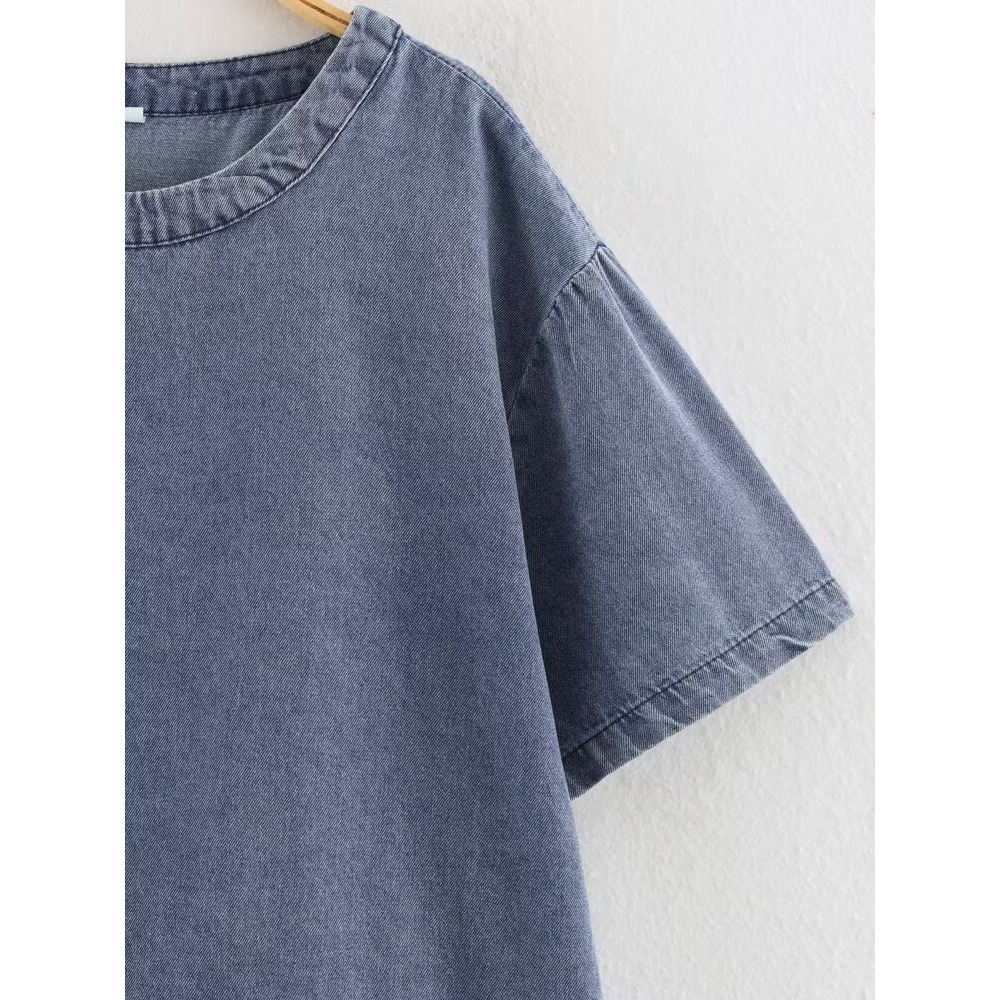 Women Vintage Denim Pant Sets  - огляд і ціна Wash Effect Set