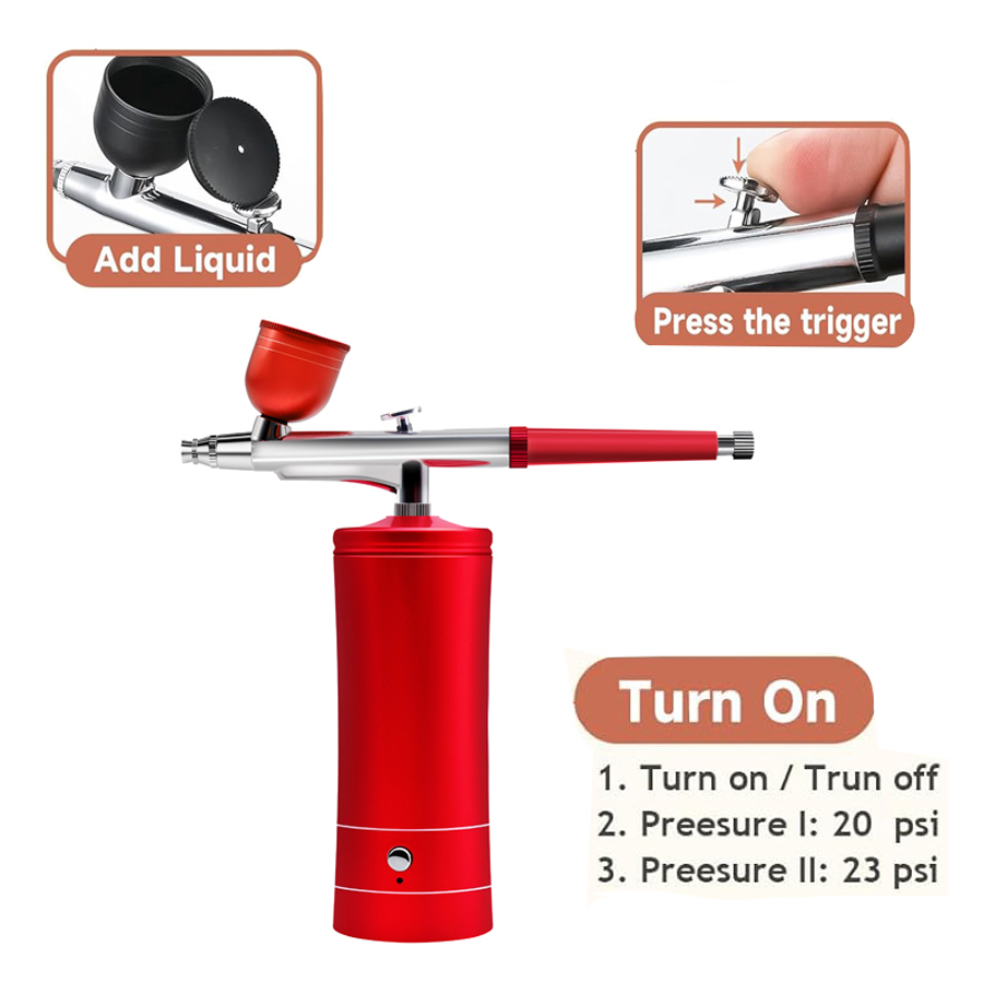 Airbrush Kit with Compressor,  - огляд і ціна Airbrush Compressor Kit