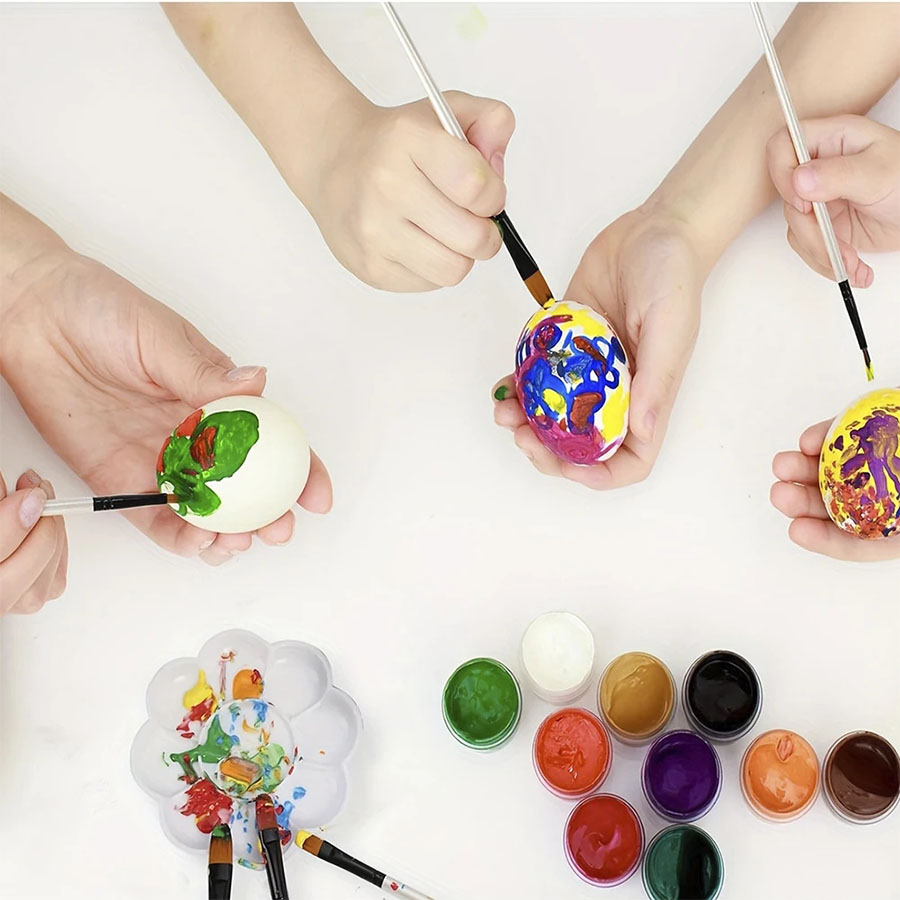 12pcs Artist Paint Brushes Set - огляд і ціна Model Kit Acrylic Paint