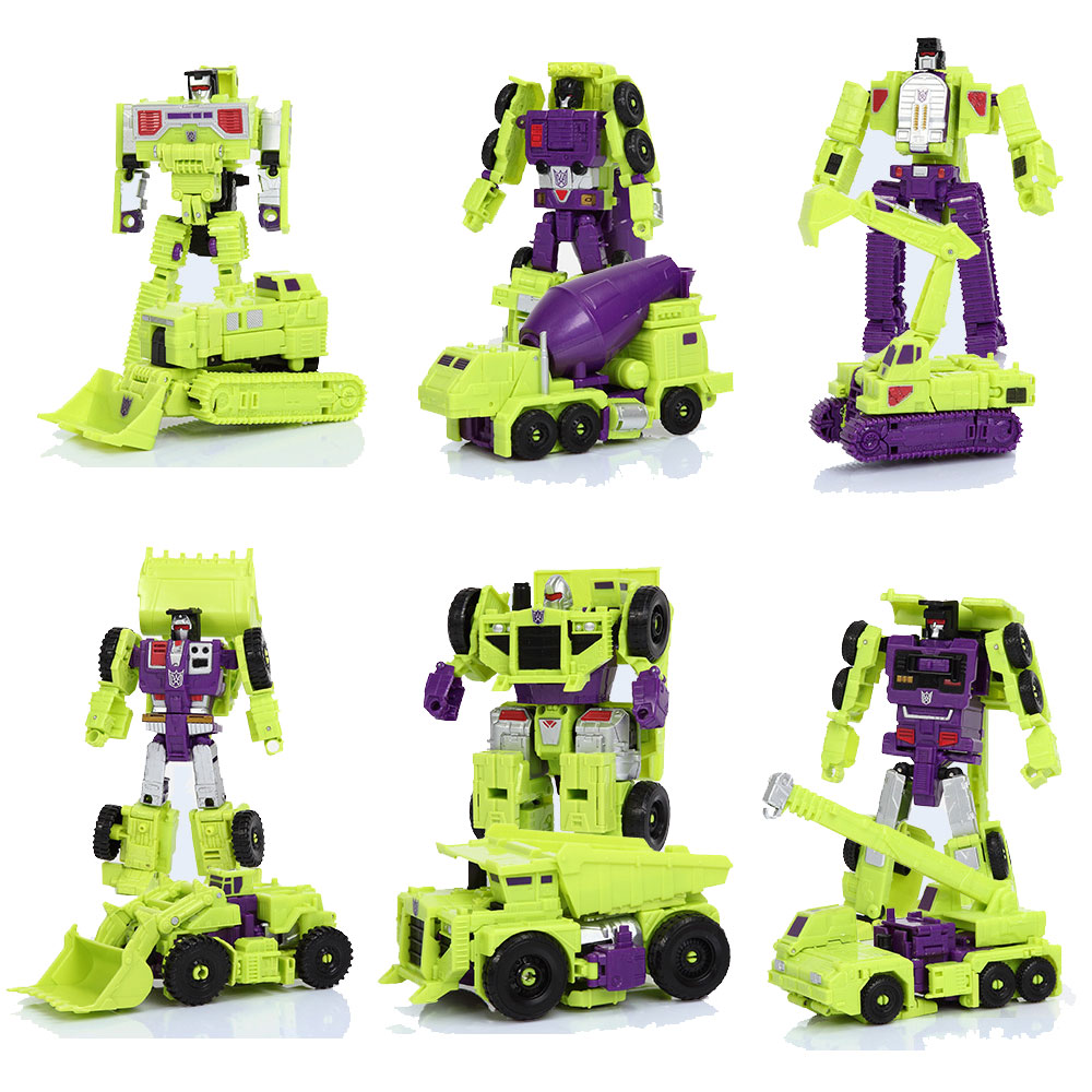 HZX 6In1 Devastator Haizhixing - огляд і ціна Model Kit Transformers