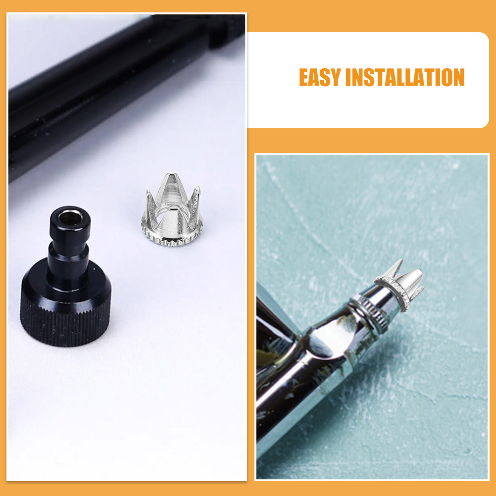 2Pcs Airbrush Nozzles Caps Rep - огляд і ціна Airbrush Compressor Kit