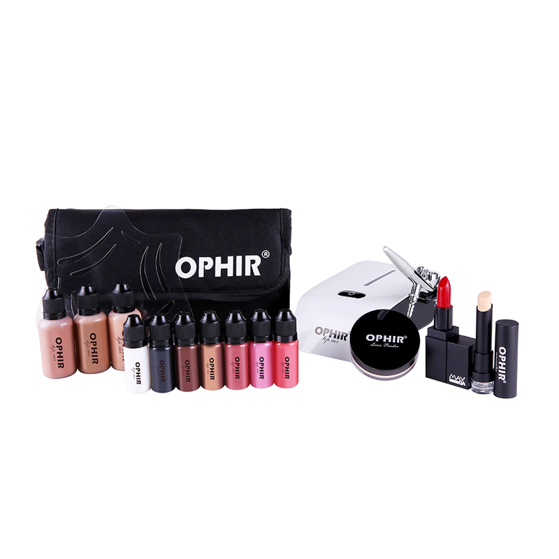OPHIR Pro Makeup Set 0.3mm Air - огляд і ціна Airbrush Compressor Kit