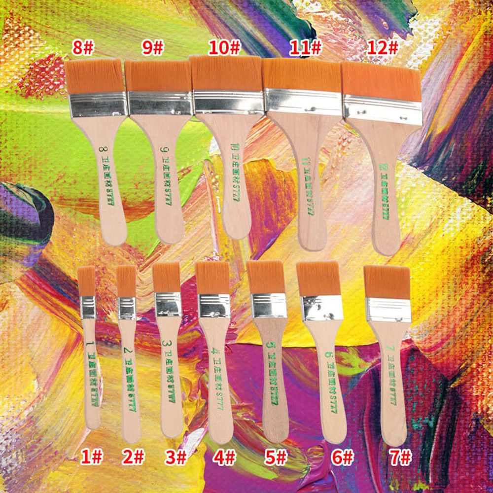 12Pcs/Set Memory Nylon Paint B - огляд і ціна Model Kit Acrylic Paint
