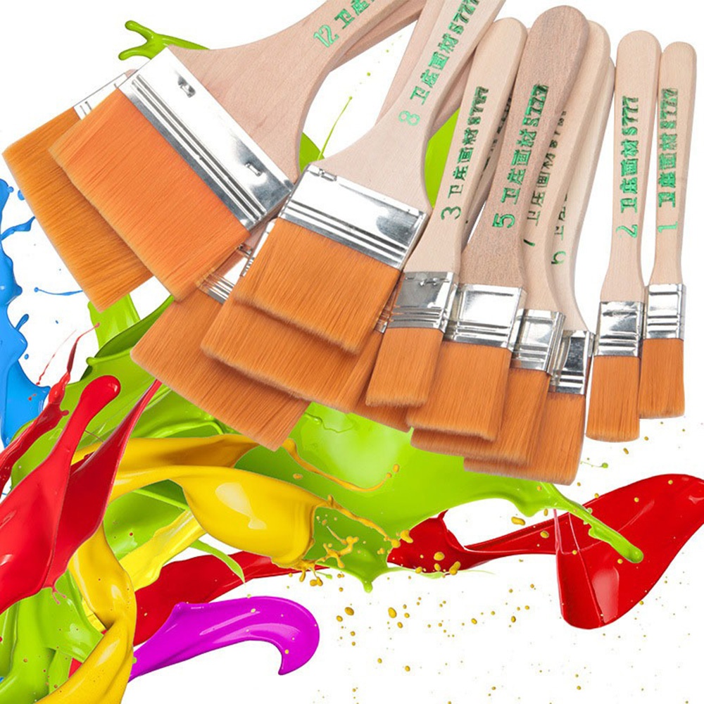 12Pcs/Set Memory Nylon Paint B - огляд і ціна Model Kit Acrylic Paint