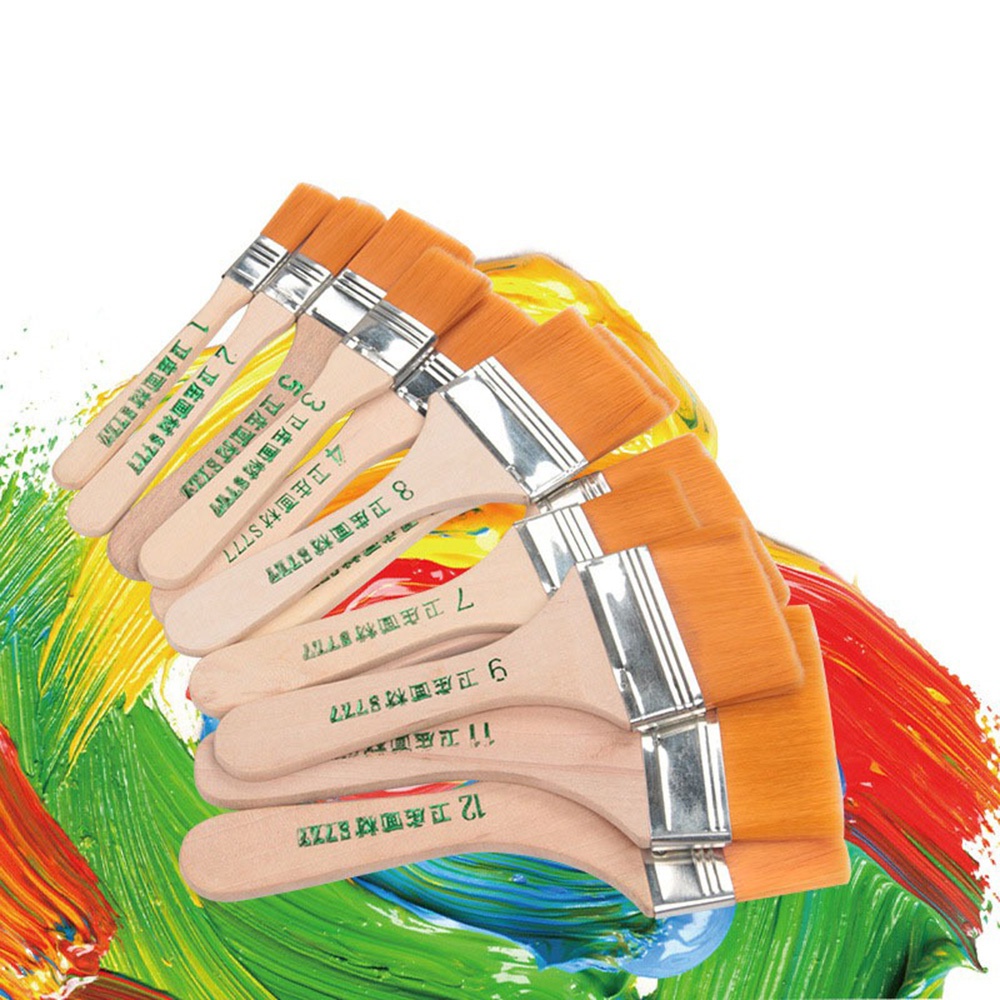 12Pcs/Set Memory Nylon Paint B - огляд і ціна Model Kit Acrylic Paint