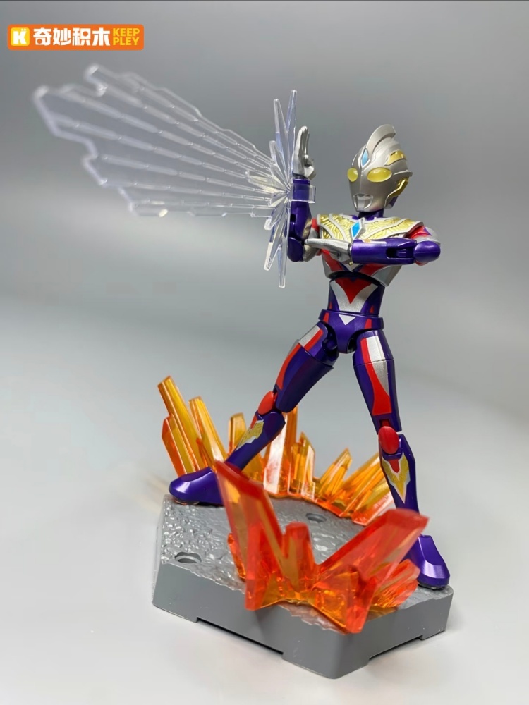 New Keeppley Ultraman Zero Unl - огляд і ціна Model Kit Zero Megaman