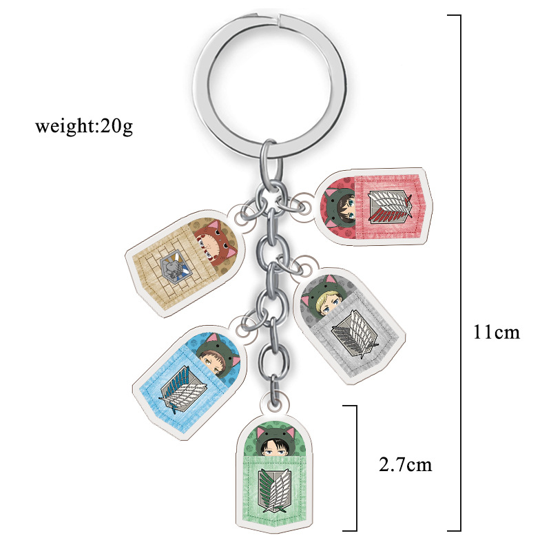 Attack on Titan Acrylic Double - огляд і ціна Model Kit Accessories