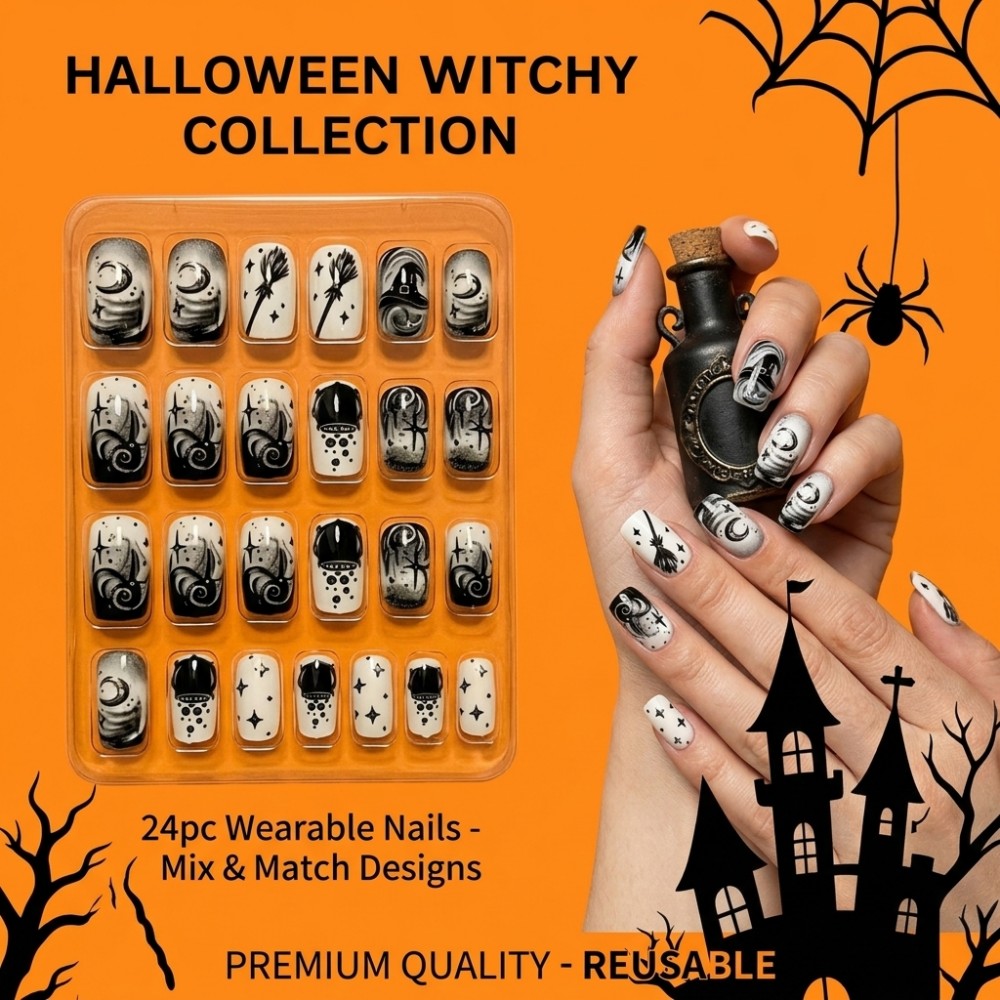 24PCS Halloween Witch Hat Fals - огляд і ціна Sanding Stick Set