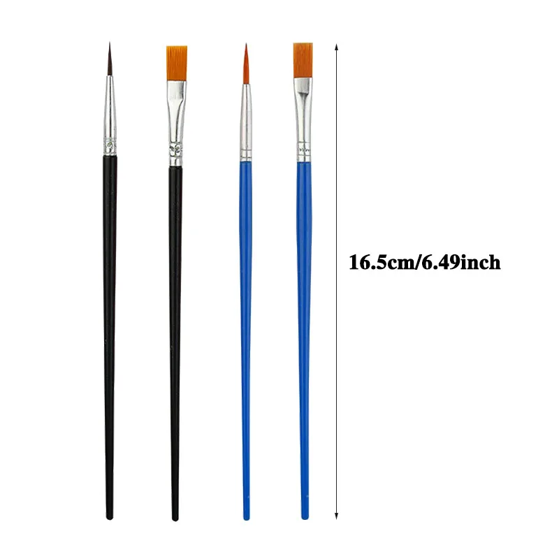 12/24 Pcs Painting Brushes Set - огляд і ціна Model Kit Acrylic Paint