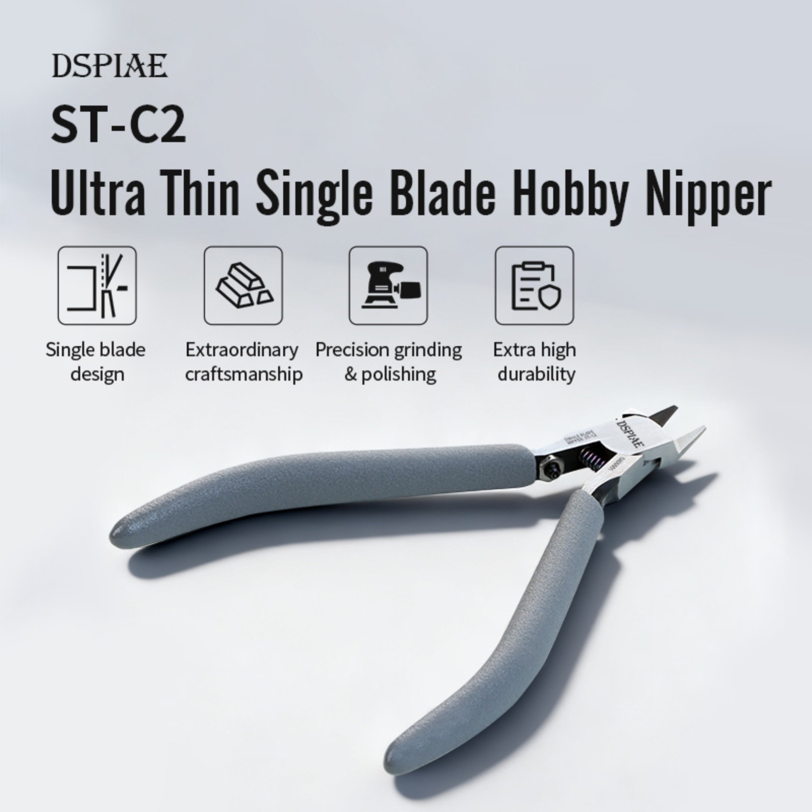 DSPIAE ST-C2 Ultra Thin Single - огляд і ціна Model Kit Nippers