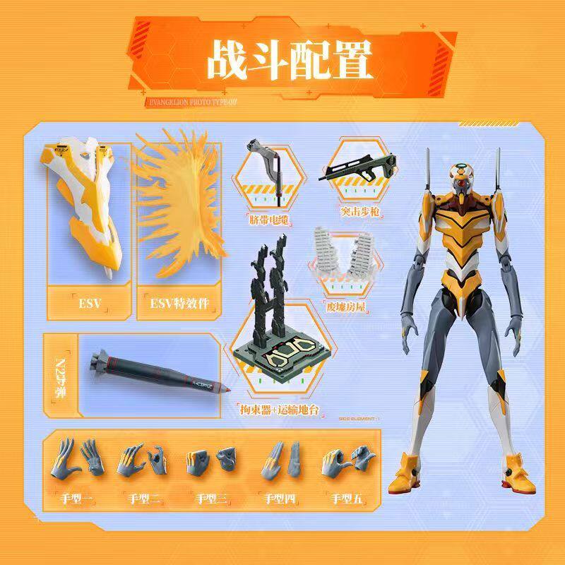 Blokees Legend Edition Neon Ge - огляд і ціна Model Kit Eva 00