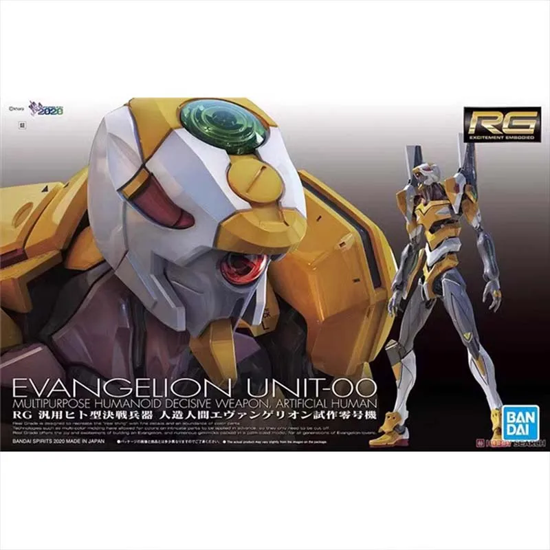Bandai Evangelion Model Kit RG - огляд і ціна Model Kit Eva 00
