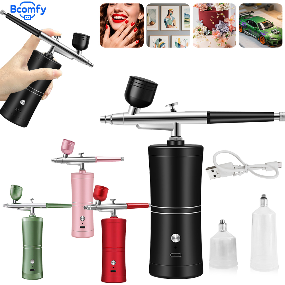 Airbrush Nail with Compressor  - огляд і ціна Airbrush Compressor Kit
