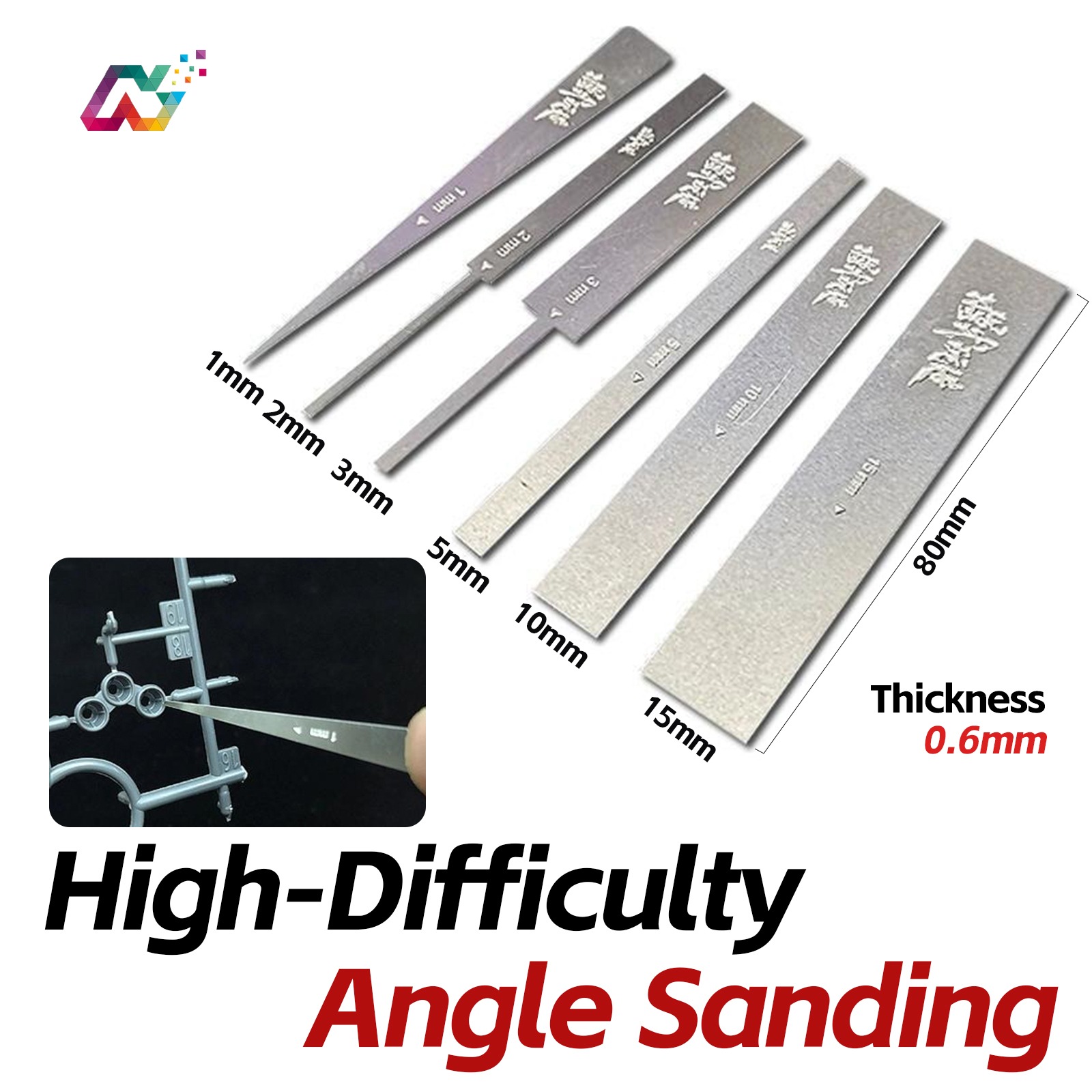 MSWZ MS-029 Stainless Steel Sa - огляд і ціна Sanding Stick Set