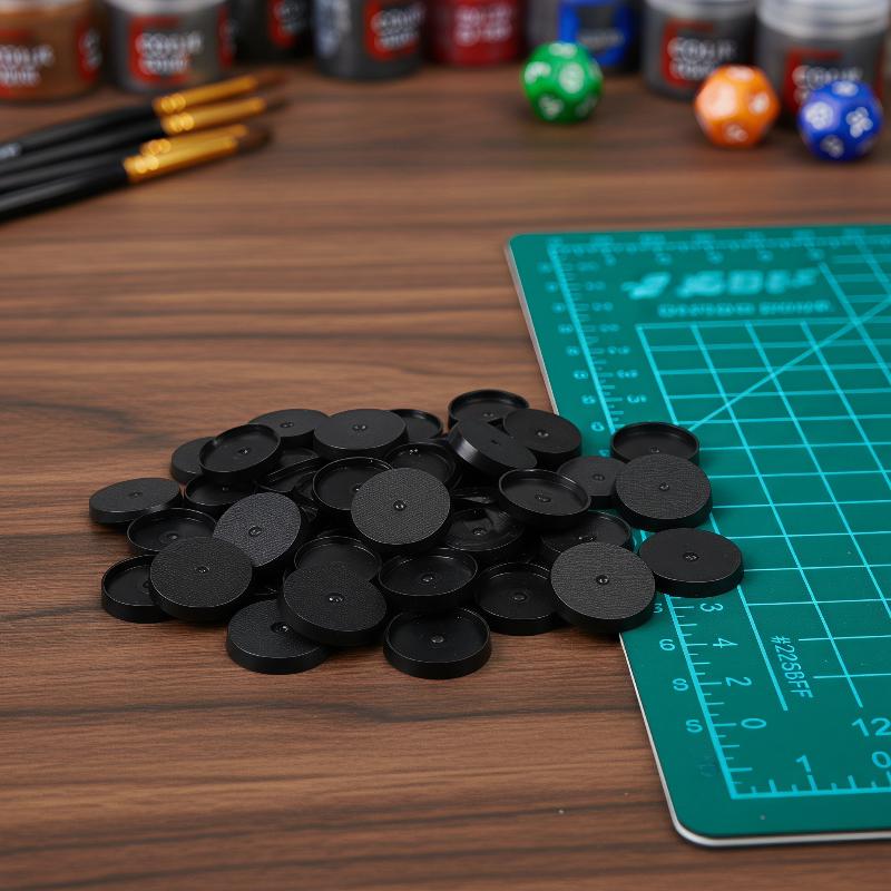 20Pcs 40mm Round Wargame Minia - огляд і ціна Model Figure Base