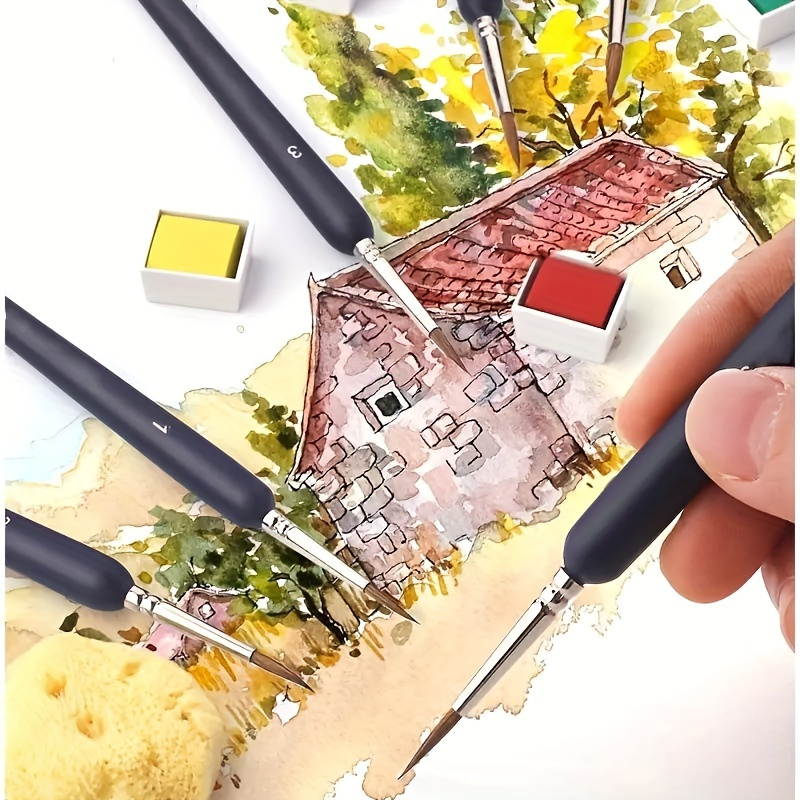 11Pcs Premium Miniature Fine D - огляд і ціна Model Kit Acrylic Paint