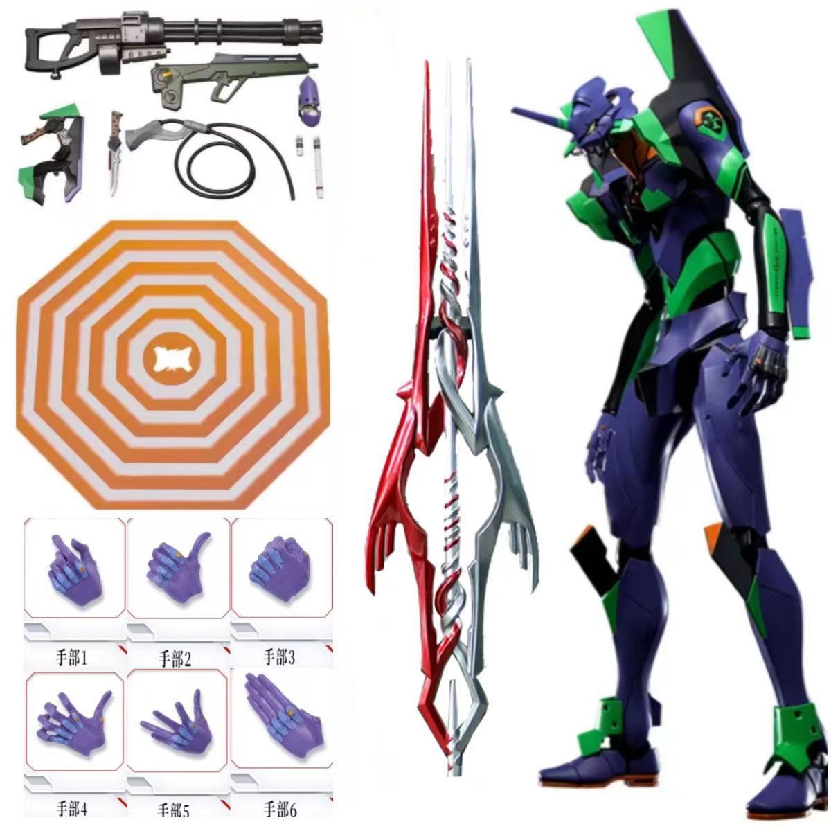 Bandai Anime EVA Evangelion-01 - огляд і ціна Model Kit Eva 00
