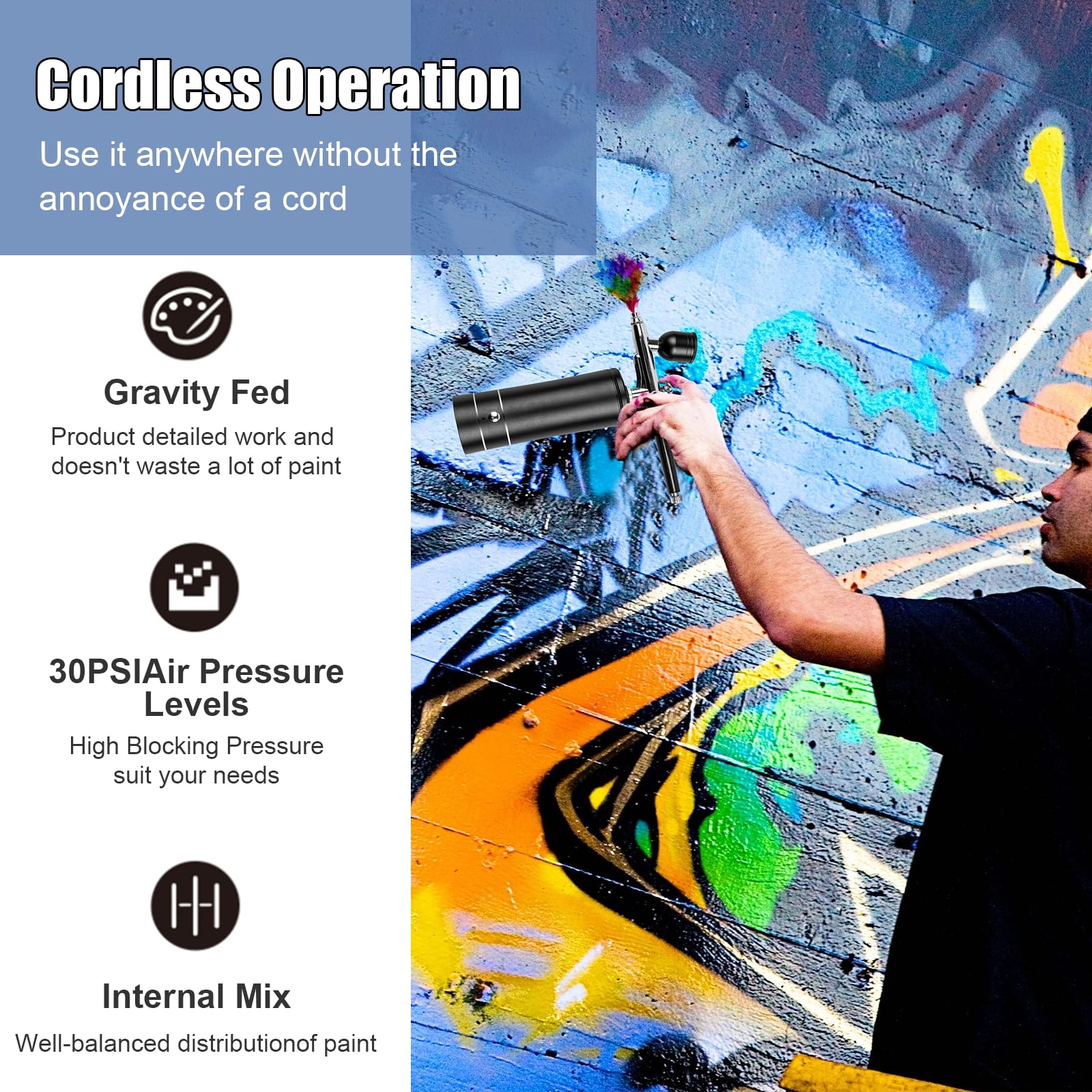 Esakoya Airbrush Kit Rechargea - огляд і ціна Airbrush Compressor Kit