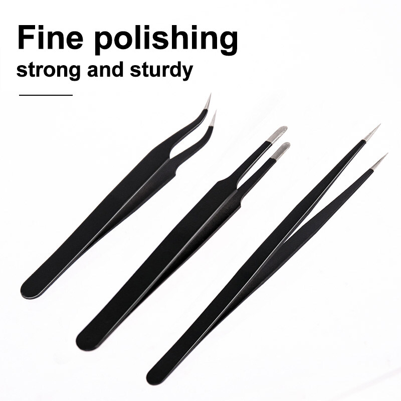 Deli 3PCS Tweezers Set Upgrade - огляд і ціна Model Kit Nippers
