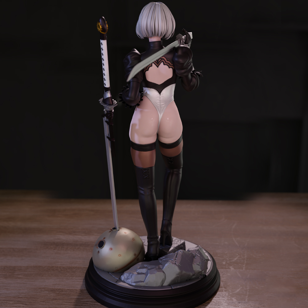 1/24 3d Printing Model Kit Bea - огляд і ціна Model Kit Nier Automata