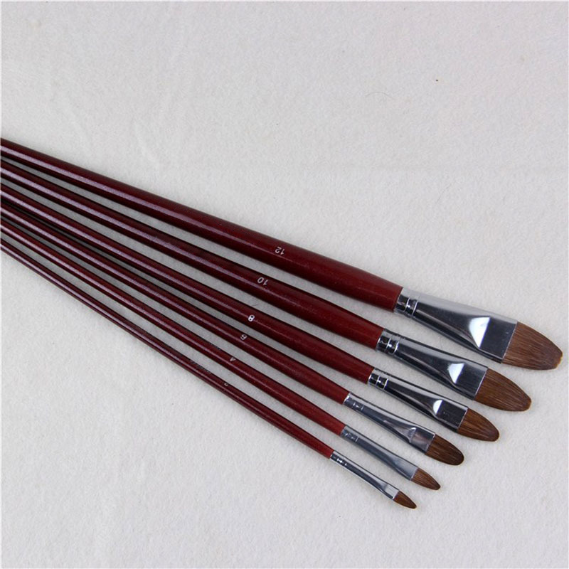 6pcs/Set High-grade Weasel Hai - огляд і ціна Model Kit Acrylic Paint
